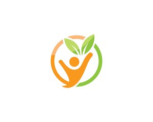 Healthy Life Logo template