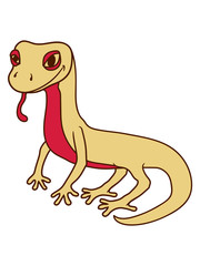 eidechse echse gecko schlange reptil blindschleiche dino waran comic cartoon süß niedlich haustier klein clipart