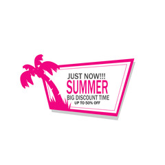 summer logo illustration vector
