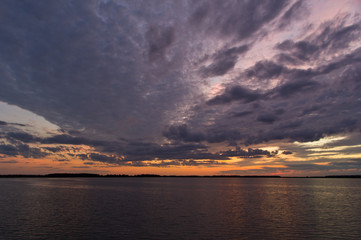Fototapeta na wymiar Sunset Cloudscape