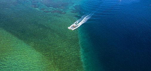 Boat view from above