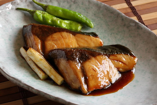 ぶりの照り焼き