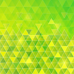 Abstract vector background with triangle mosaic