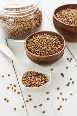 Whole buckwheat grain