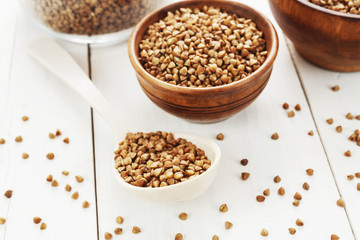 Whole buckwheat grain
