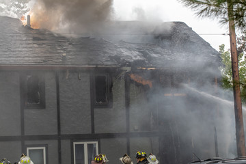 Firefighting Home Fire