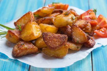 Home made roasted potato