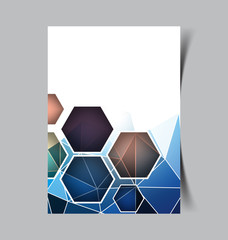 Fototapeta premium cover design template8