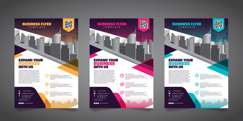 Business Brochure Flyer Design Layout Template - Vector Eps10.