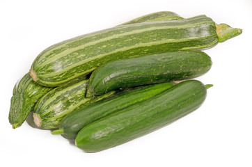 Zuchini und Gurken
