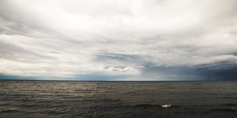 The beginning of the storm