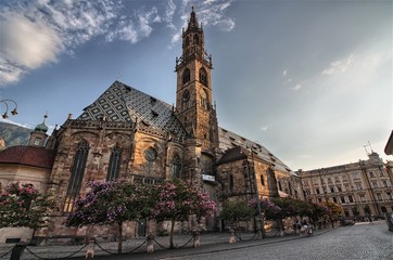 Duomo di Bolzano - obrazy, fototapety, plakaty