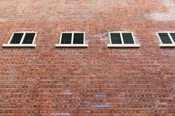 Red brick building architecture