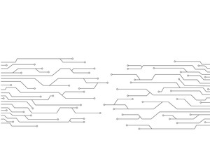 circuit board vector