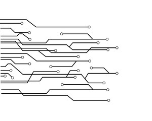circuit board vector