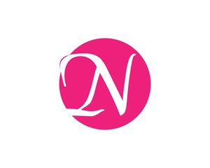 n letter logo icon