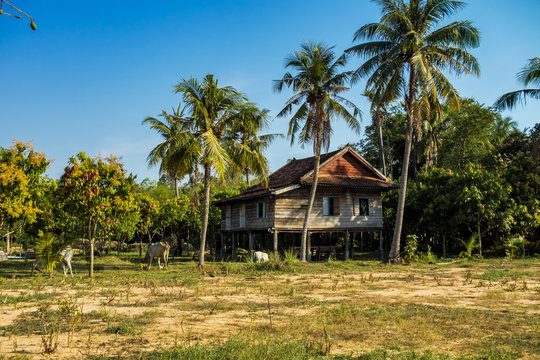 Kambodscha  - Landausflug nordöstlich von Siem Reap