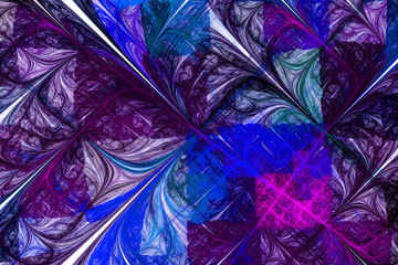 Abstract fractal background.Abstract painting multicolor texture.Motion holiday background.Modern multicolor futuristic dynamic pattern.Fractal 3d artwork creative graphic design