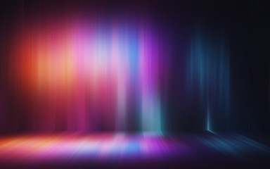 Abstract light effect texture rainbow wallpaper 3D rendering