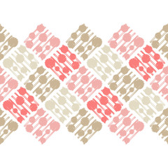 Polka dot seamless pattern. Geometric background. Dots, circles and buttons. Can be used for wallpaper, textile, invitation card, wrapping, web page background.