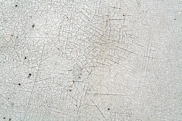 Crack and damage on painted texture.