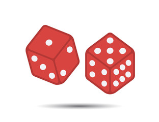 Two dice to gamble