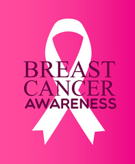 breast cancer awareness poster for women october events