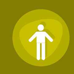 sport logo icon for para competition. para competition has mean sport competition for disability people