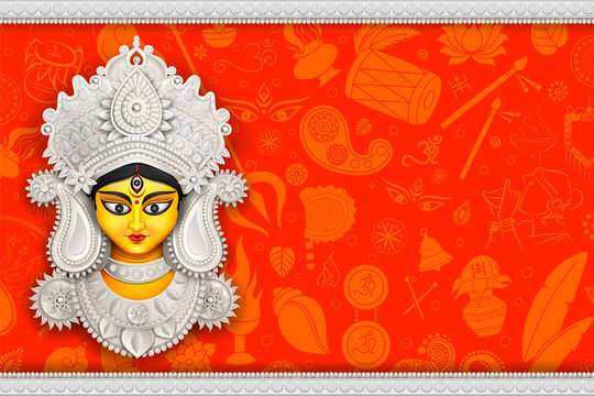 Durga Face Images – Browse 6,599 Stock Photos, Vectors, and Video | Adobe  Stock