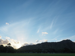 Hawaii Oahu Diamond head 