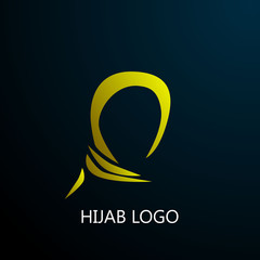 hijab or scarf muslimah or great women with multi talents women logo