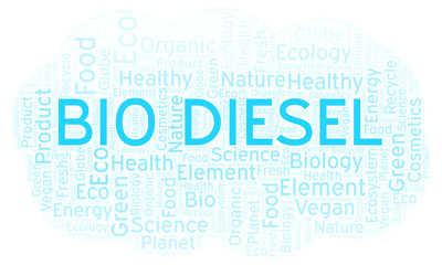 Fototapeta premium Bio Diesel word cloud.