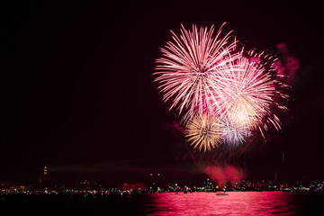 Feuerwerk vom Seenachtsfest in Konstanz 2016
