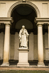 Obraz premium Milan Brera street Italy