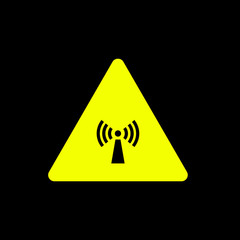 prohibited logo icon for awareness