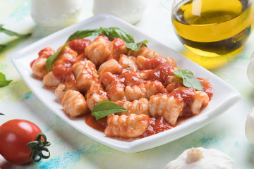 Gnocchi di patata in tomato sauce