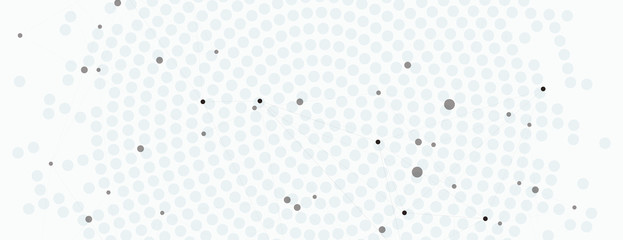 Abstract connect lines for wallpaper design and geometric shape science background