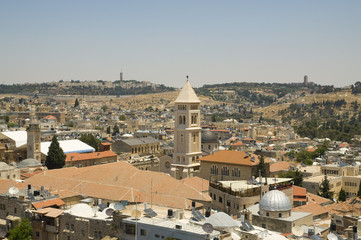 Fototapeta na wymiar Old city of Jerusalem