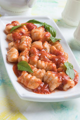 Gnocchi di patata in tomato sauce