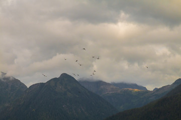 Berglandschaft in Alaska