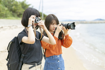 カメラ女子旅