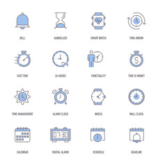 Time Management Icons