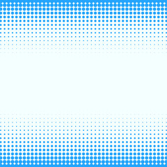 blue straight halftone circle background