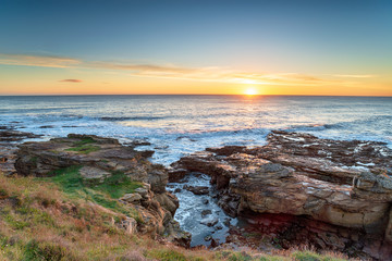 Sunrise in Northumberland