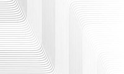 Vector Illustration of the gray pattern of lines abstract background. EPS10.	