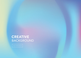 Abstract vivid gradient mixed pastel colorful fluid background blue theme
