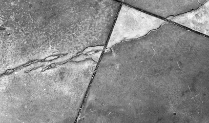 Broken floor abstract background 