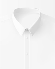 Vector Shirt Folded Isolated White