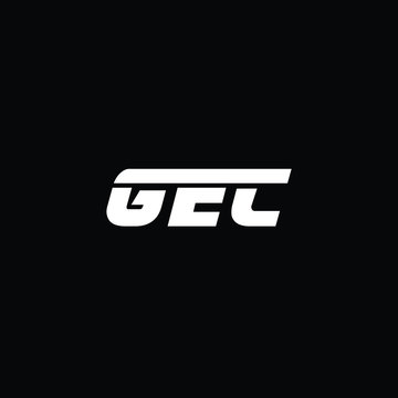 Minimal Letters GEC Logo Design