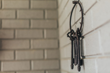 keys on the wall
